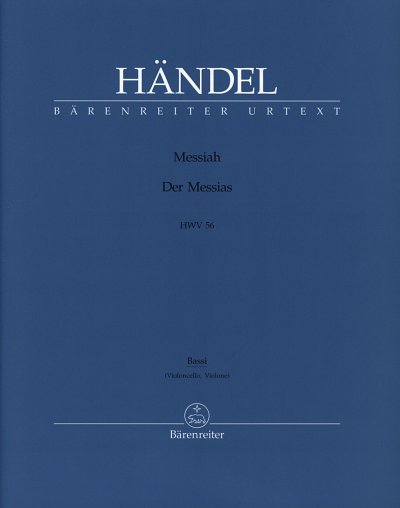 G.F. Haendel: Der Messias HWV 56, 5GesGchOrch (VcKb)