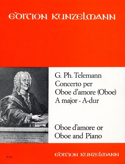 G.P. Telemann: Konzert für Oboe d'amore A-Dur TWV 51: (KASt)