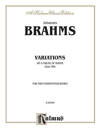 J. Brahms: Variations on a Theme of Haydn, Op. 56B (Or, Klav