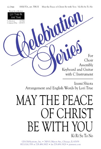 May the Peace of Christ Be with You- Instrument, Ch