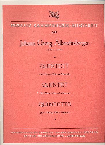 J.G. Albrechtsberger: Quintett