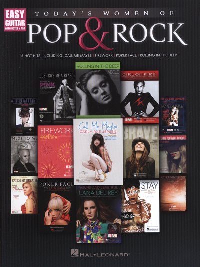 Today's Women Of Pop & Rock 15 Hot Hits