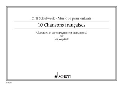 DL: W. Jos: Dix Chansons Françaises (Part.)