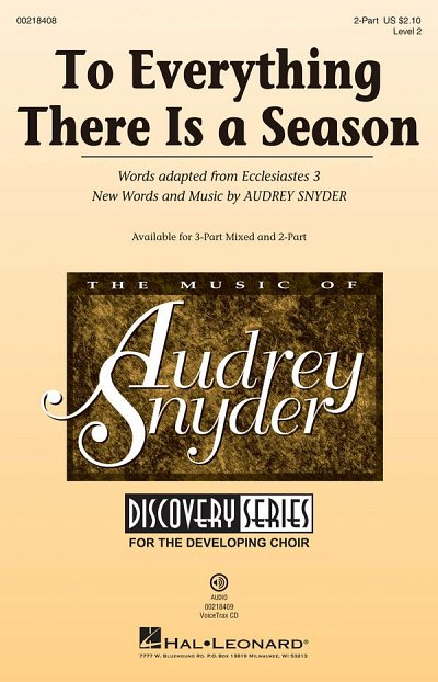 A. Snyder: To Everything There Is a Season
