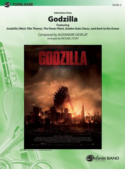 A. Desplat: Selections from Godzilla, Jblaso (Pa+St)