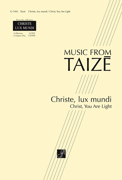 Christe, lux mundi - Instrument parts