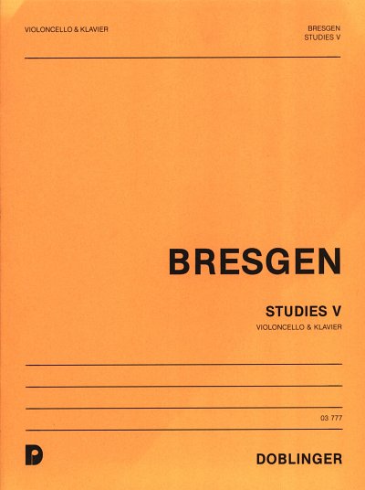 C. Bresgen: Studies 5