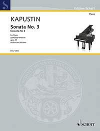 N. Kapustin: Sonata No. 3 op. 55 (1990), Klav