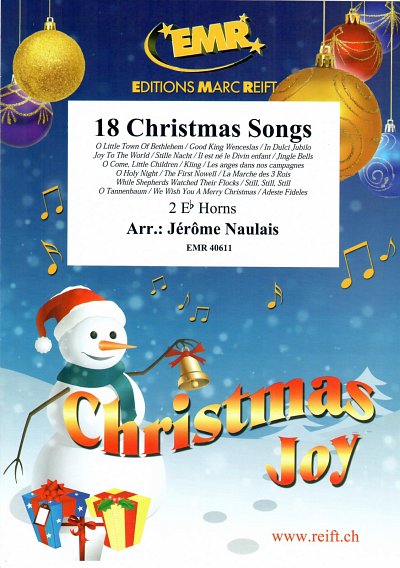 J. Naulais: 18 Christmas Songs, 2Hrn