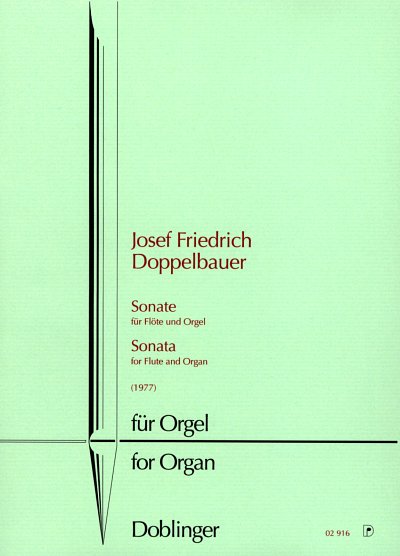 AQ: J.F. Doppelbauer: Sonate, FlOrg (OrpaSt) (B-Ware)