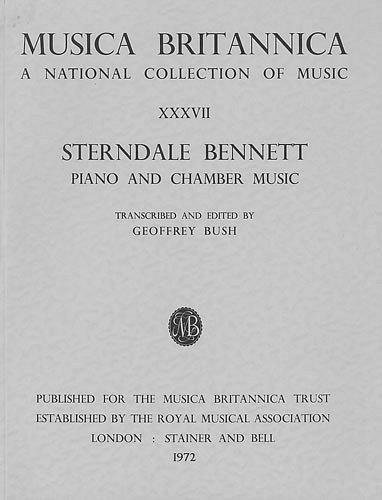 W.B. Sterndale: Selected Piano and Chamber , VaVcKlv (Pa+St)