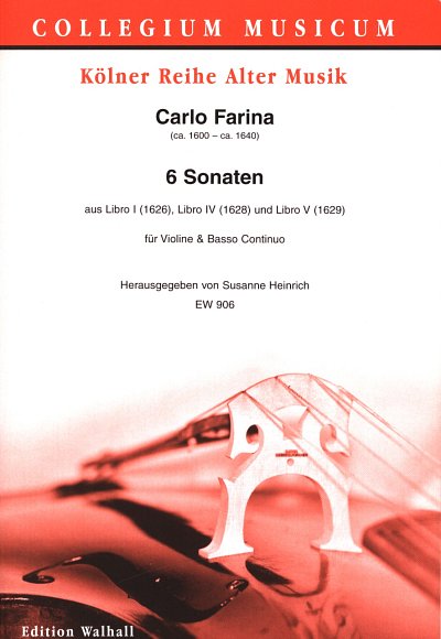 F. Carlo: 6 Sonaten, VlBc (Pa+St)