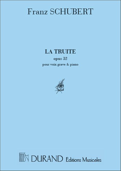 F. Schubert: La Truite Voix Grave-Piano