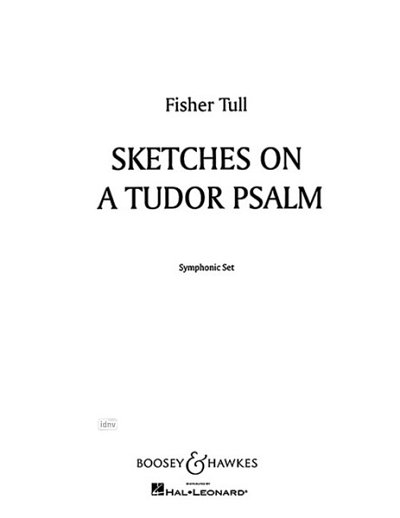 F. Tull: Sketches on a Tudor Psalm, Blaso (Pa+St)
