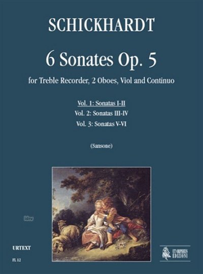 S.J. Christian: 6 Sonates Vol.1: Sonatas I-II op.5 (Pa+St)
