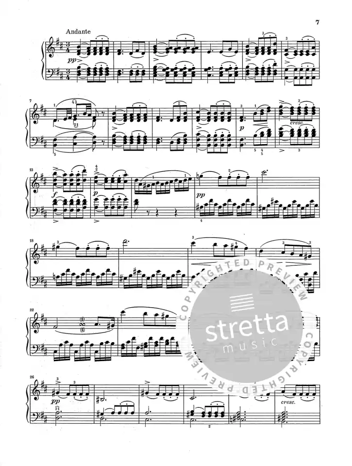 F. Schubert: Klaviersonate A-Dur op. post. 120, Klav (2)
