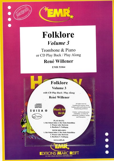 R. Willener: Folklore Volume 3, PosKlav (+CD)