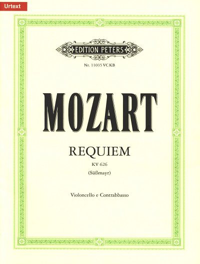 W.A. Mozart: Requiem d-Moll KV 626, 4GesGchOrchO (VcKb)
