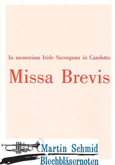 S. Candotto: Missa Brevis, Gch54PosOrg (SppaBlas)