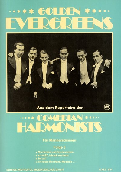 Comedian Harmonists: Golden Evergreens 3, MchKlav (Klavpa)
