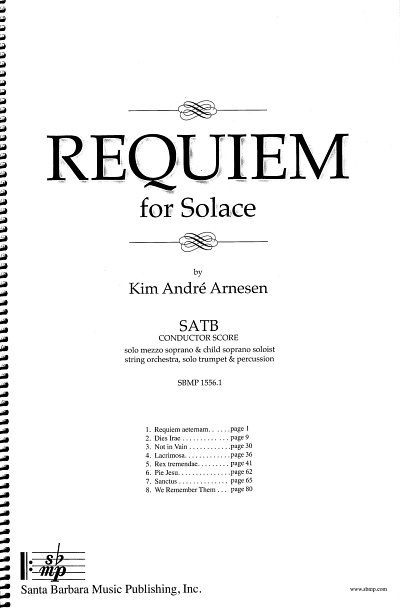 K.A. Arnesen: Requiem for Solace, 2GsGchTrStro (Pa+St)