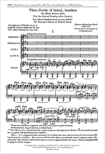 J.S. Bach: Cantata 104