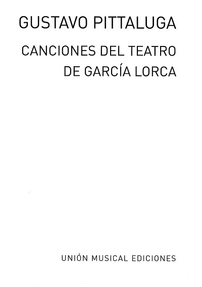Canciones Del Teatro De Garcia Lorca, GesGit (Bu)