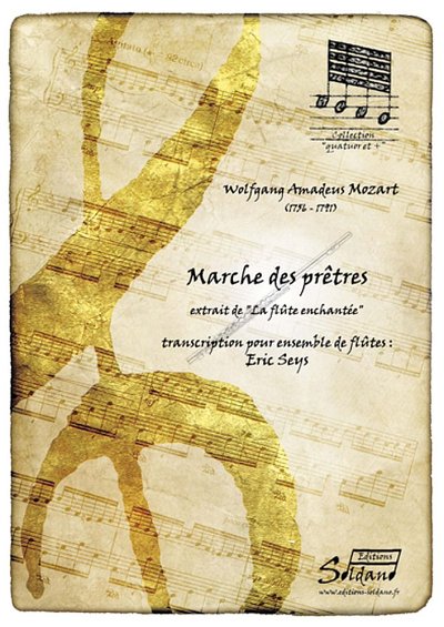 W.A. Mozart: Marche Des Prêtres, FlEns (Pa+St)