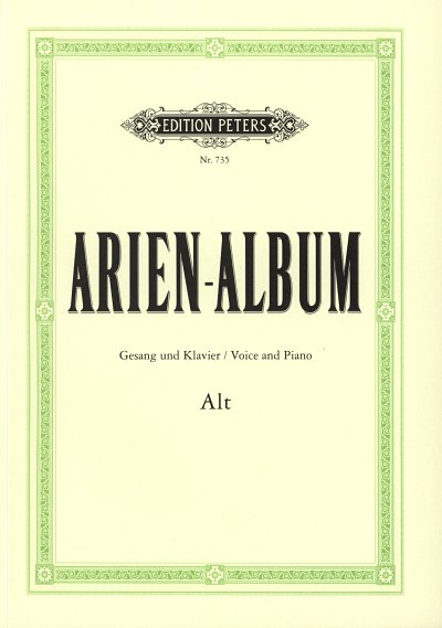 K. Soldan: Arien-Album - Alt, GesAKlv
