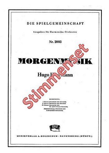 H. Herrmann et al.: Morgenmusik