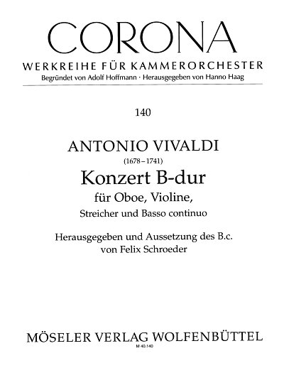 A. Vivaldi: Konzert B-Dur P 406 / RV 548