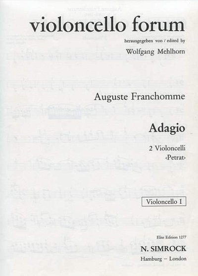 DL: F.A. Joseph: Adagio in G, 2Vc