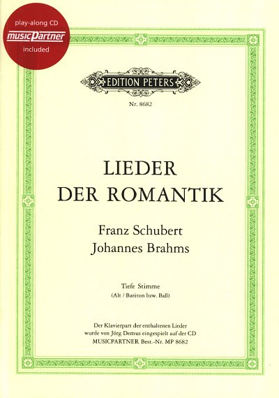 F. Schubert: Lieder der Romantik - tiefe St, GesTiKlav (+CD)