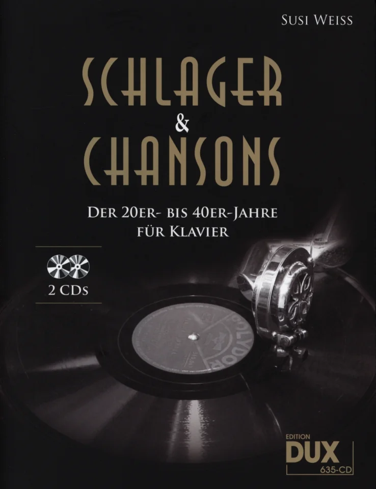 S. Weiss: Schlager & Chansons der 20er, Klav/KeyG;Ge (Sb2CD) (0)