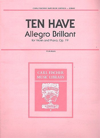 Have, William Ten: Allegro Brillant