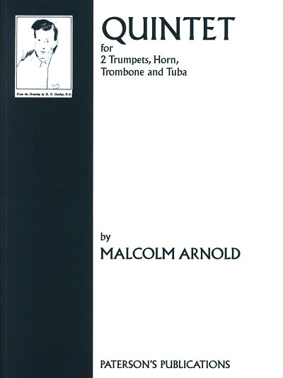 M. Arnold: Quintet for Brass op. 73, 2TrpHrnPosTb (Stsatz)