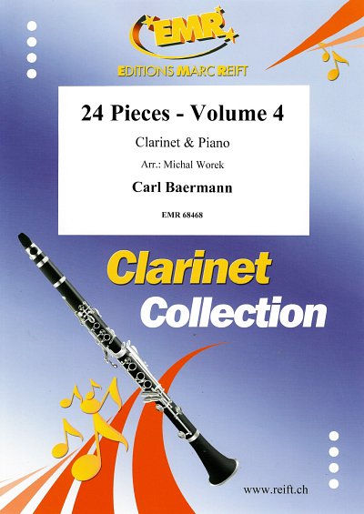 C. Baermann: 24 Pieces - Volume 4, KlarKlv