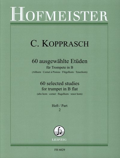 G. Kopprasch: 60 ausgewählte Etüden 2, Trp/FlhKorn