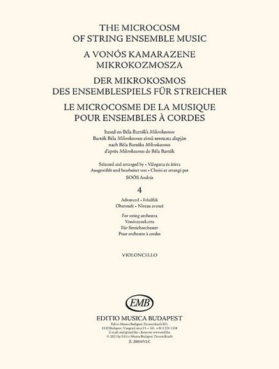 B. Bartók: The Microcosm of String Ensemble Music Vol. 4
