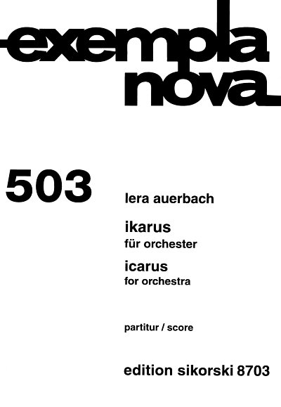 L. Auerbach: Ikarus für Orchester