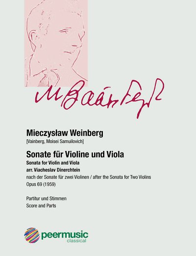 M. Weinberg: Sonate, VlVla (Pa+St)