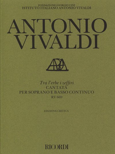 A. Vivaldi: Tra L'Erbe I Zeffiri Rv 669