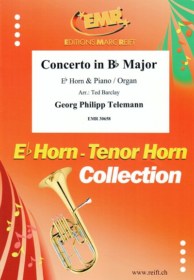 DL: G.P. Telemann: Concerto in Bb Major, HrnKlav/Org