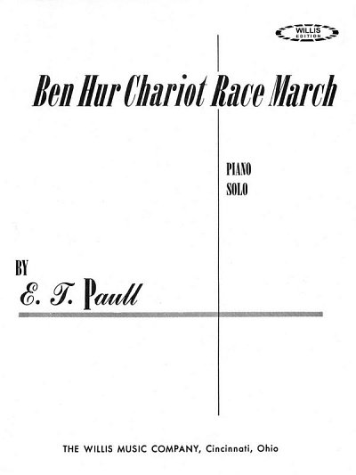 Ben Hur Chariot Race March, Klav (EA)