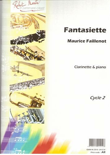 M. Faillenot: Fantasiette, KlarKlv (KlavpaSt)