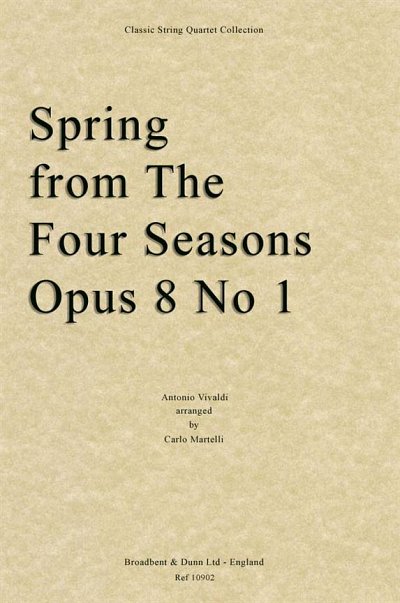 A. Vivaldi: Spring from The Four Seasons, O, 2VlVaVc (Part.)