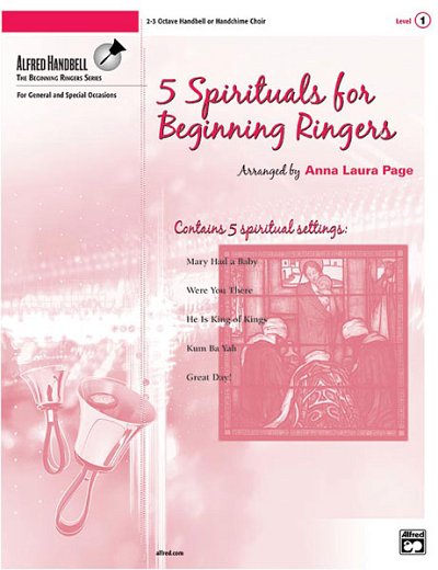 5 Spirituals for Beginning Ringers, HanGlo (Bu)