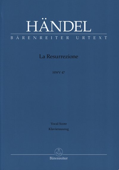 G.F. Händel: La Resurrezione HWV 47 (KA)