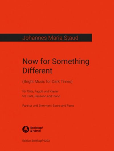J.M. Staud: Now for Something Different, FlFagKlav (Pa+St)