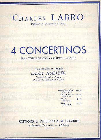 C. Labro: Concertino Op.30 n°1 en sol maj. et r, KbKlav (Bu)